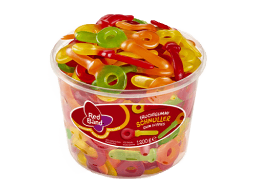 Red Band Fruchtgummi Schnuller 100Stk.