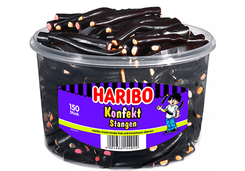 Haribo Konfektstangen 150Stk.