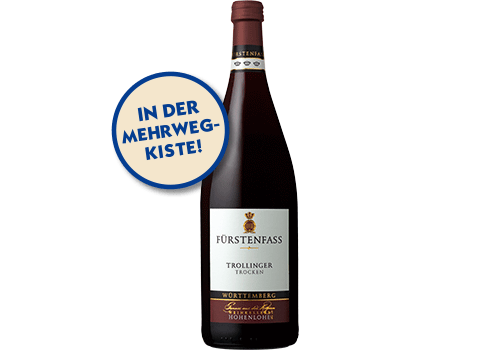 Fürstenfass Trollinger trocken 6x1,0l