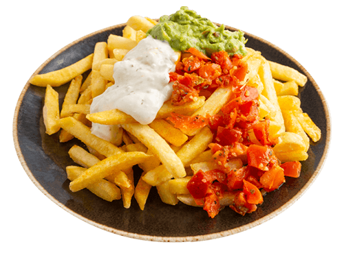Street Fries Bruschetta