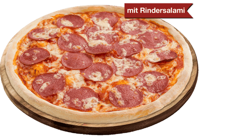 Jumbo Pizza Salami