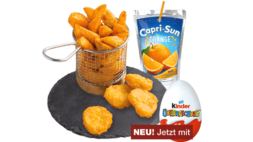 Kids Menü Nuggets & Pommes