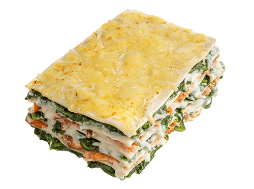 Lasagne Lachs hausgemacht