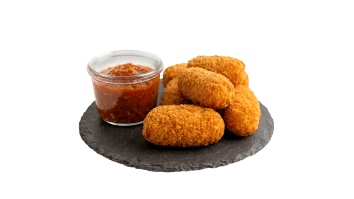 Hot Cheddar Bites inkl. Jalapeno Dip