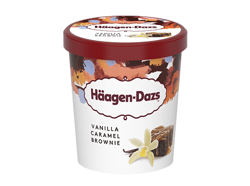 Häagen-Dazs Vanilla Caramel Brownie (460 ml)
