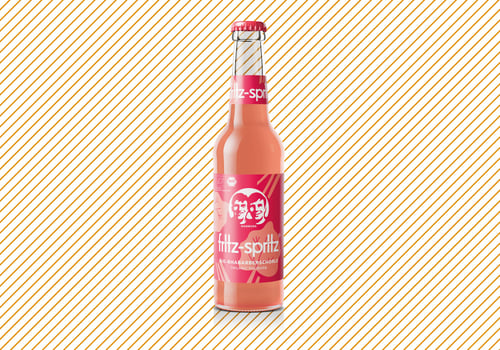 0,33l fritz-spritz bio-rhabarbersaftschorle (Mehrweg)