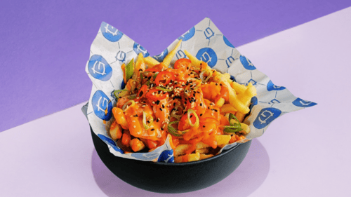 Loaded Fries Kimchi Cheese