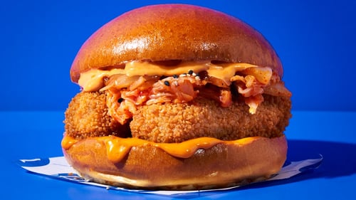 Kimchi Kroket burger