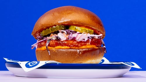 (Veg) Gochu NoChicken Coleslaw Bun