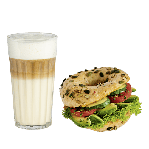 Classic Drink Large & Bagel