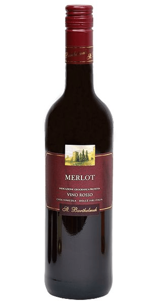 2023 Merlot del Venezie, Vino Rosso, St. Barthelmeh Glas 0,2l