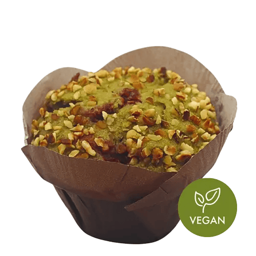 Raspberry Matcha Muffin