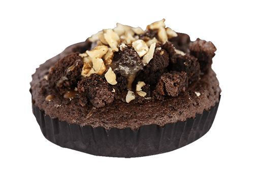 Caramell-Brownie Tartelette