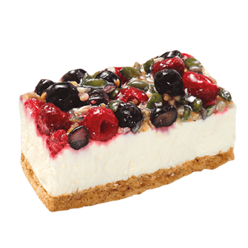 Beeren Skyr Schnitte