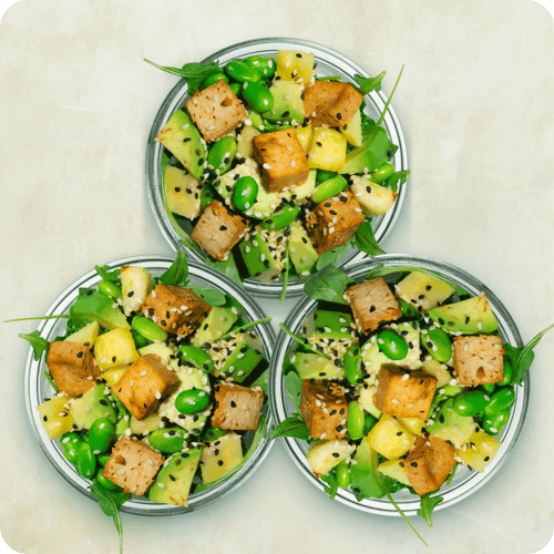 Yin & Yang Tofu Mini Bowl Set (3Stk.)