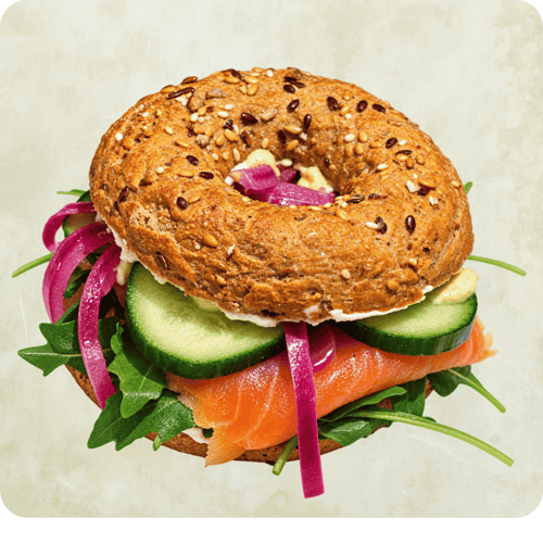 Salmon Classic Bagel