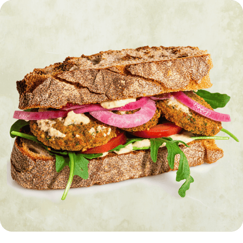 Falafel Crispy Chili Sandwich