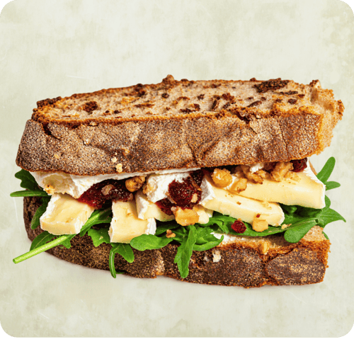 Brie & Preiselbeere Sandwich