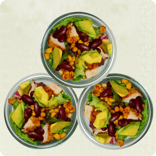 Burrito Buddy Chicken Mini Bowl Set (3Stk.)