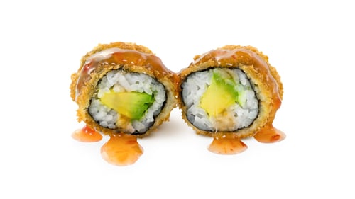 Mini Yoko Roll Avocado mit Sweet Chili Sauce - 8 Stück