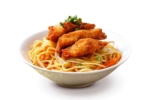 Yoko Noodles fried Chicken