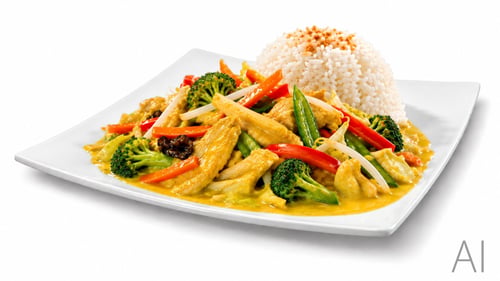 Gelbes Thaicurry