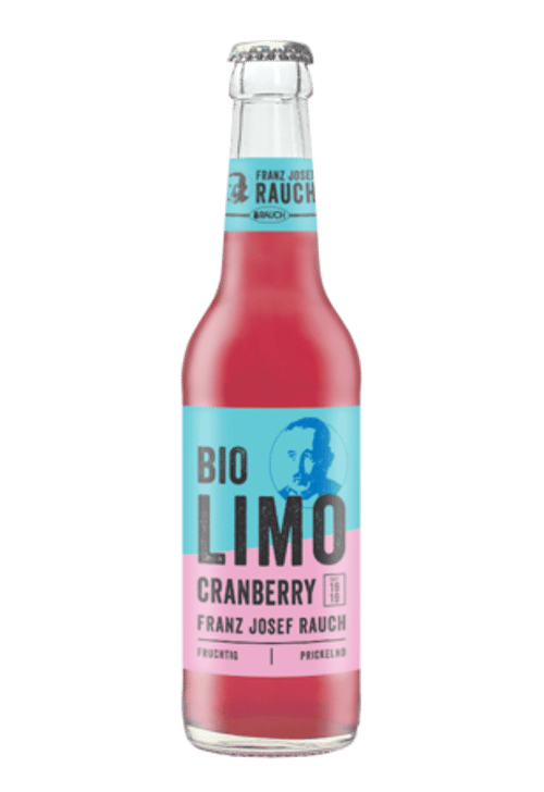 Rauch Bio Limonade Cranberry - 0,33l
