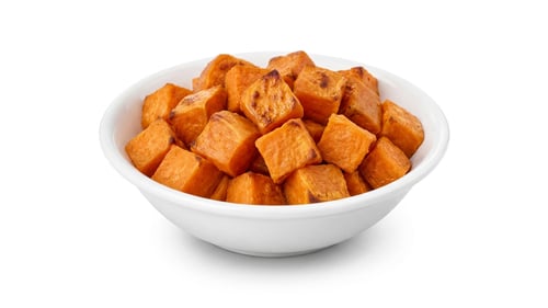 Süßkartoffelwürfel