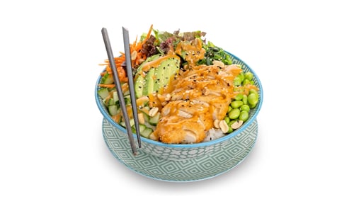Yoko Poke Bowl Peanut Chicken