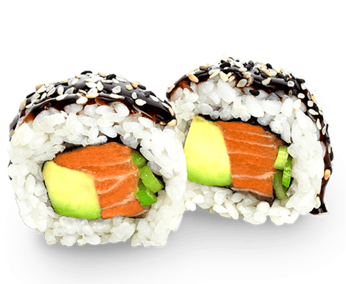 Sake Teriyaki Roll - 8 Stück