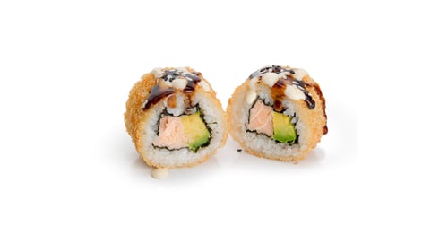 Crunchy Sake Roll - 8 Stück