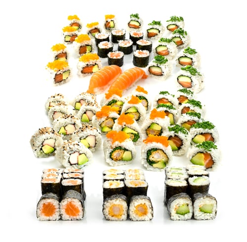 Happy Sushi Menü - 74 Stück
