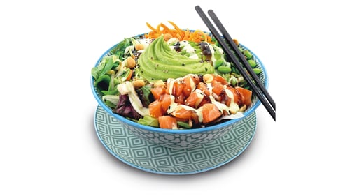 Yoko Poke Bowl Guacamole Lachs