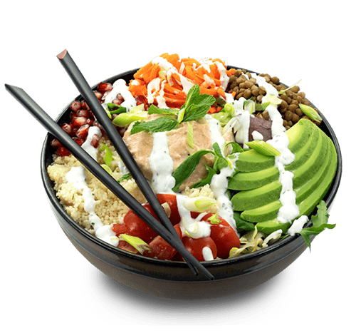 Couscous Poke Bowl