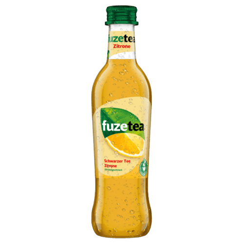 Fuze Tea - Schwarzer Tee Zitrone 0,3 L