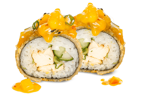Yoko Roll Chicken mit Curry Mango Chutney - 5 Stück