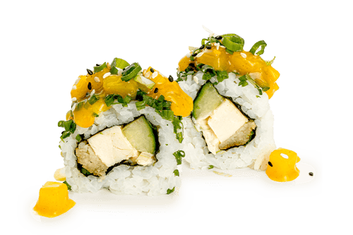 Crispy Chicken Roll mit Curry Mango Chutney - 8 Stück