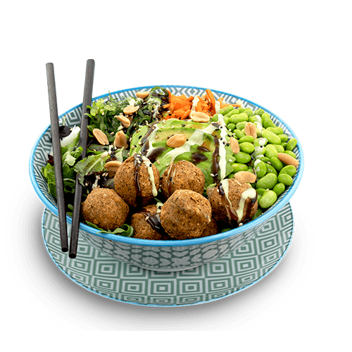 Falafel Poke Bowl