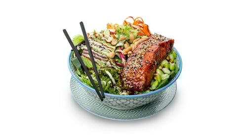 Yoko Poke Bowl Sake Teriyaki