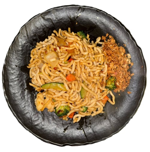 Gebratene Udon Nudeln