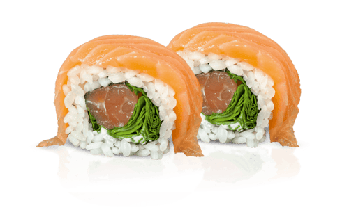 Räucherlachs Deluxe Roll - 8 Stück
