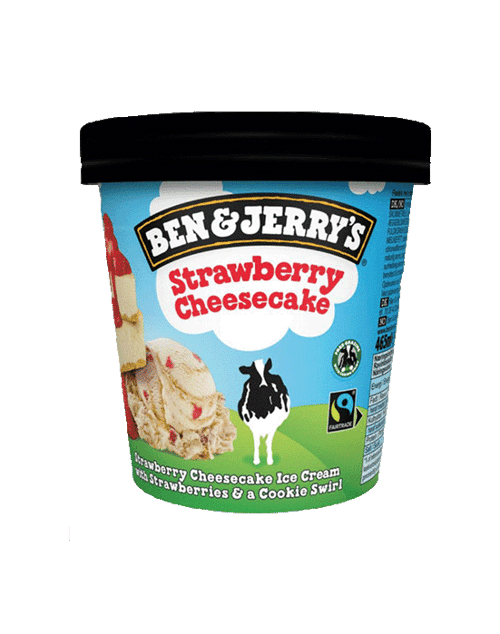 Ben & Jerry's Strawberry Cheesecake 465 ml