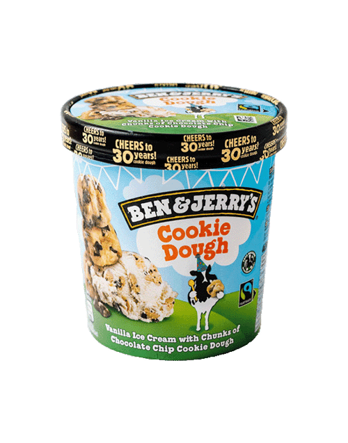 Ben & Jerry's Cookie Dough Eis Becher 465 ml