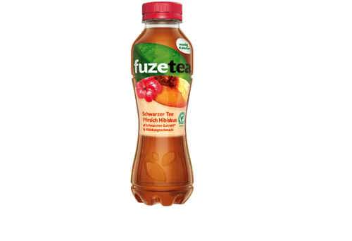 Fuze Tea - Schwarzer Tee Pfirsich Hibiskus 0,4 L