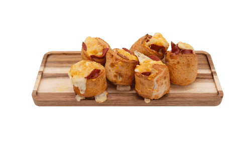   Pizzabrötchen Sucuk Käse