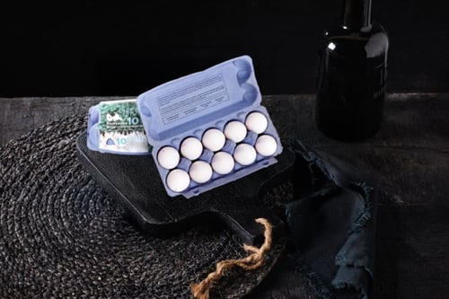 Vrije uitloop eieren