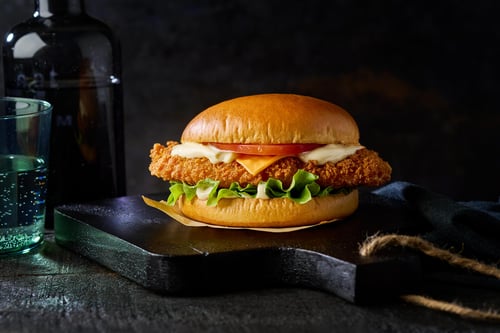 Chicken Cheese Burger