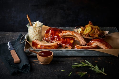 (Varkens) Spareribs menu