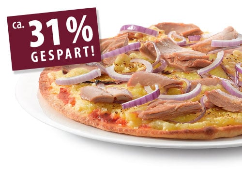 Pizza Thunfisch (Coupon 5) Pizza Thunfisch (Coupon 5)