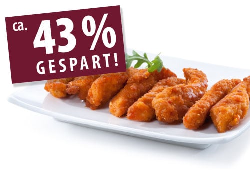 Chicken Strips Spicy 8 Stück (Coupon 8)